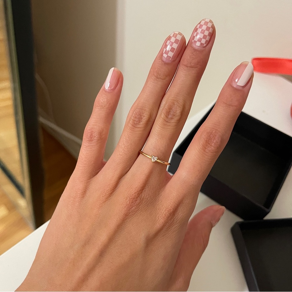 cute gold ring